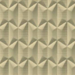 Обои флизелиновые  "Illusion" производства Loymina, арт. BR5 005/1, желтого цвета, с геометрическим рисунком с эффектом 3D , выбрать в онлайн-магазине